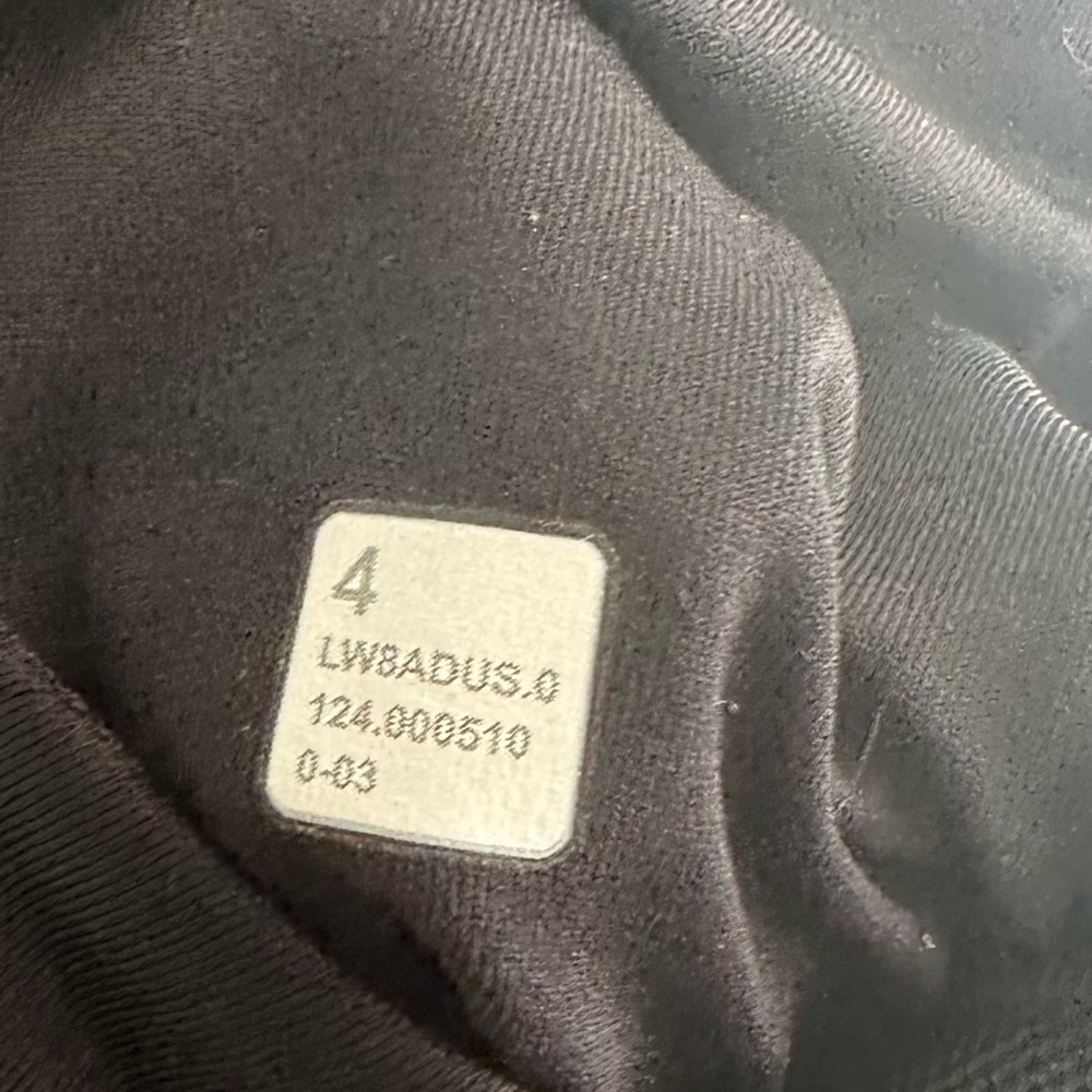 Lululemon Black Side Pleat High Rise Tennis Skirt Luxtreme Skort Sz 4 EUC - Picture 4 of 5